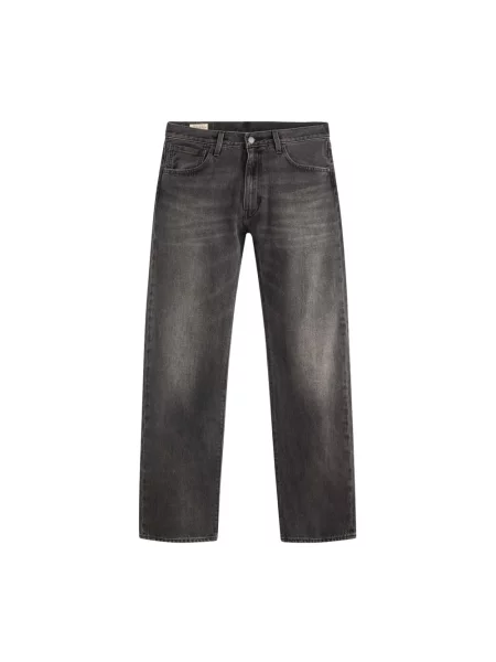Szerokie jeansy Levi's czarne