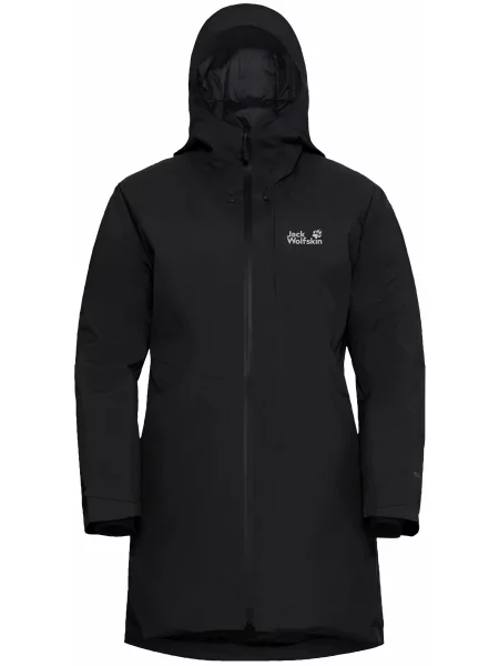 Пуховик Jack Wolfskin черный