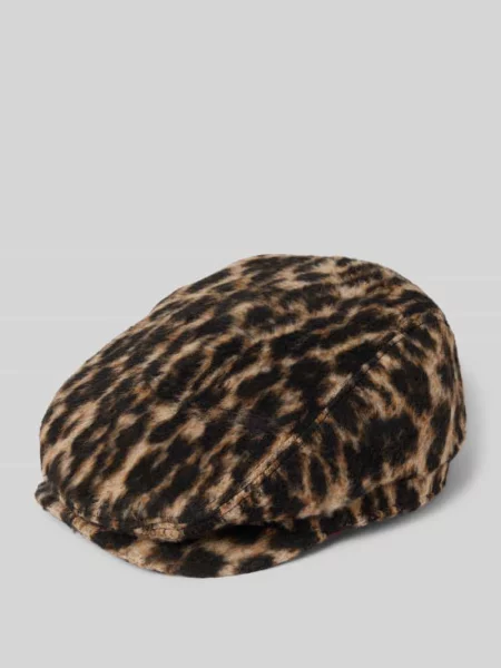 Kaszkiet z wełny z naszywką z logo model ‘Systa’ Barts