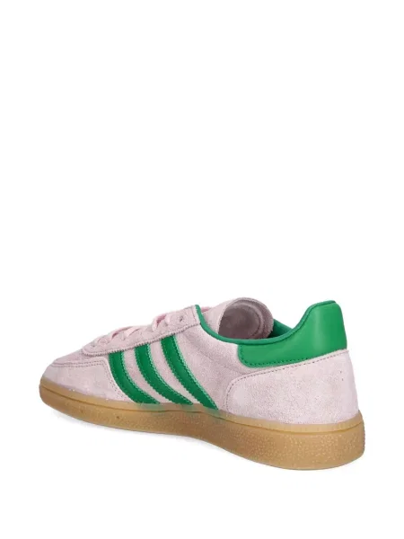 Pruhované slip on tenisky Adidas Campus s výšivkou bílé