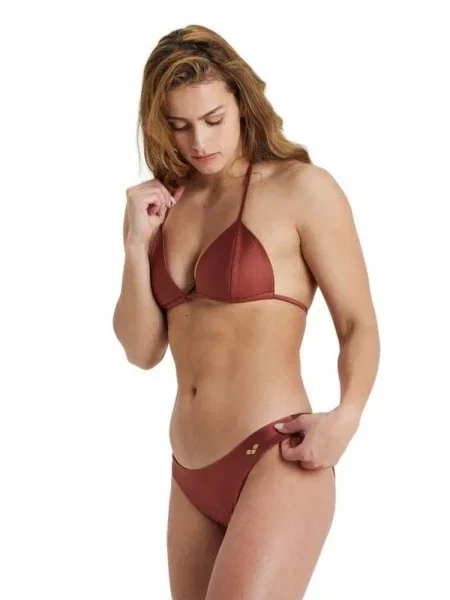 Strój kąpielowy dwuczęściowy na basen plażę Arena Bikini brązowe