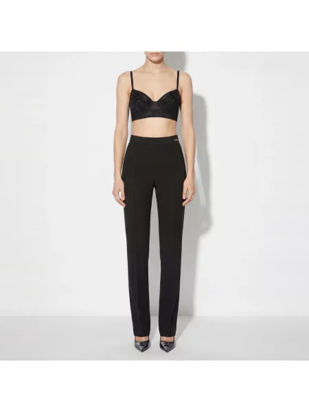 Spodnie Elisabetta Franchi czarne