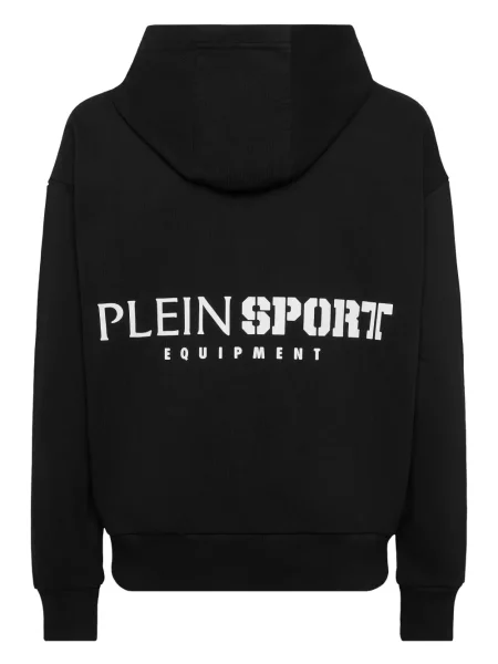 Hanorac cu glugă Plein Sport negru