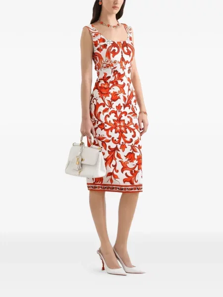 Rochie Dolce & Gabbana cu imagine alb