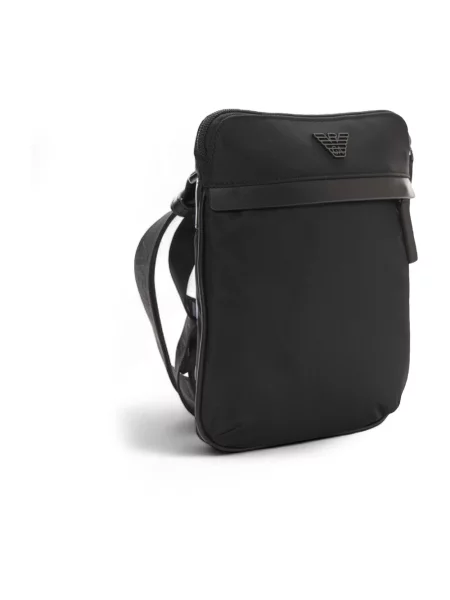 Torba crossbody Emporio Armani czarna
