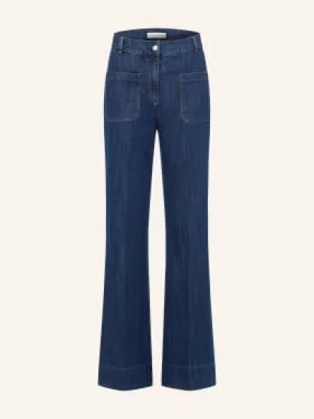 Sem Per Lei Džíny S Rozšiřujícími Se Nohavicemi denim