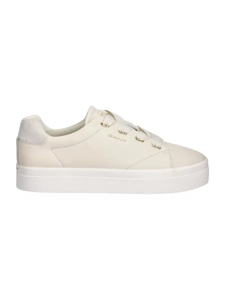 Sneakersy Gant skórzane beżowe