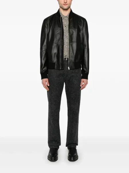 Geanta de piele Bally negru
