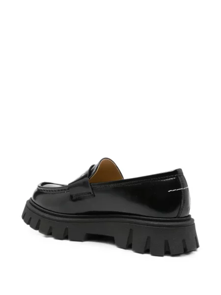 Dětské mokasíny Mm6 Maison Margiela černé