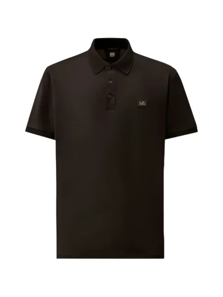 Tricou polo C.p. Company cu autograf maro