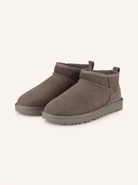 Małe mały botki Ugg klasyczne szare