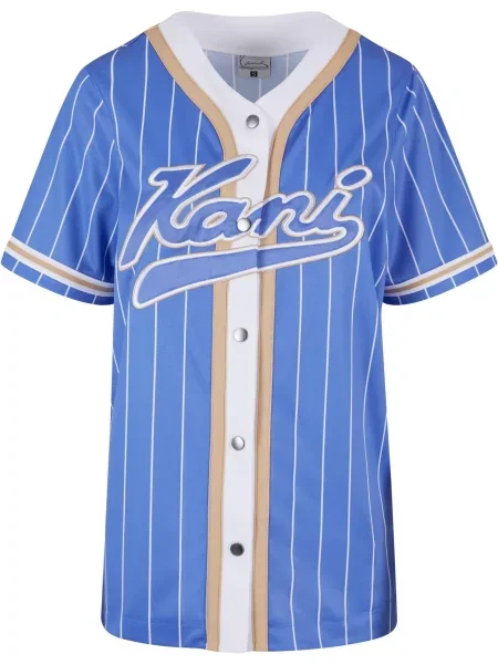 Karl Kani Bluza bež / modra bela