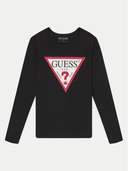 Guess Блуза черен