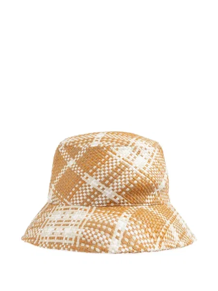 Kockás kalap Burberry autogrammal