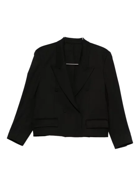 Marynarka Marsem dwurzędowa czarna