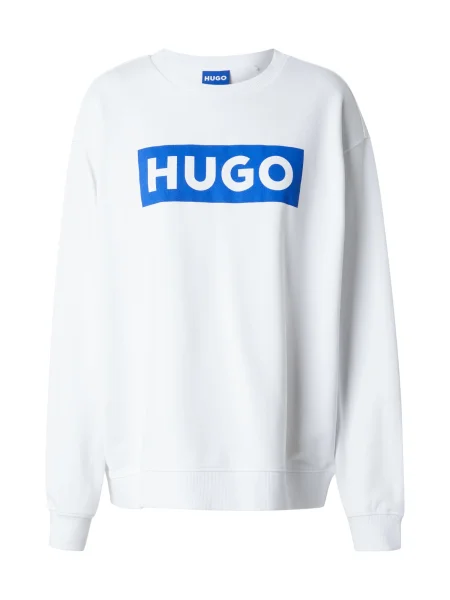 Hanorac Hugo clasic alb