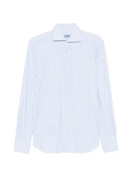 Pruhovaná košile Barba modrá