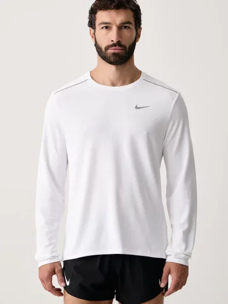Nike longsleeve do biegania Miler Dri-FIT biała