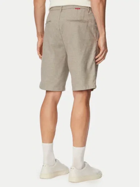 Šortky z materiálu JOOP! Jeans béžové