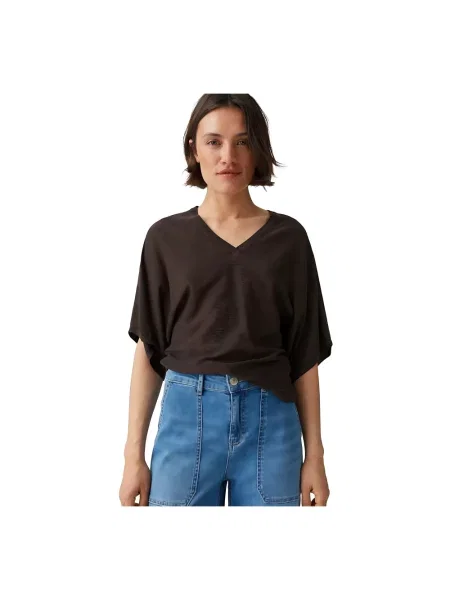 Dzianinowy sweter Opus brązowy