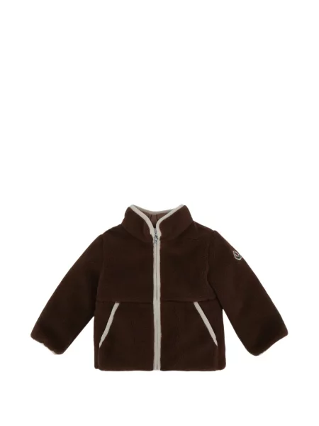 Kurtka dziecięca Moncler Enfant brązowa