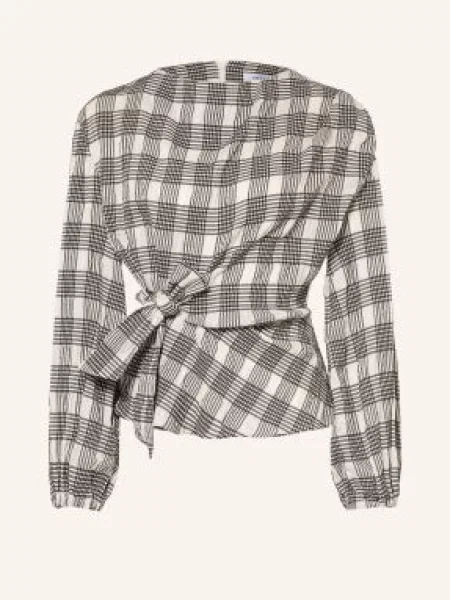 Co'couture Košilová Halenka Chandlercc světle / tmavě šedá