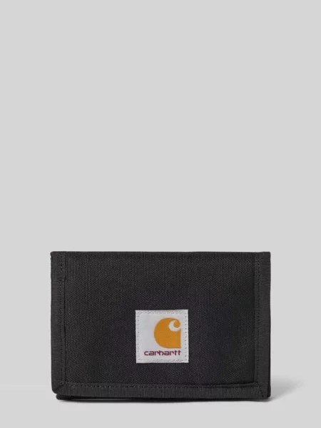 Portfel Carhartt Wip z logo czarny