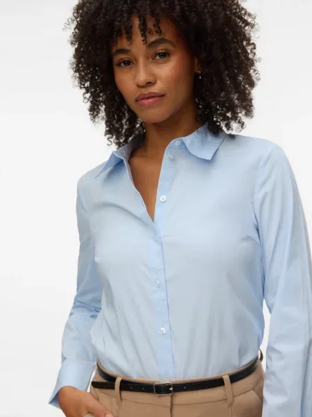 VERO MODA Blúzka svetlomodrá