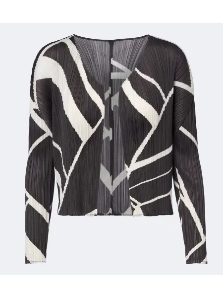 Cardigan Pleats Please Issey Miyake cu imagine
