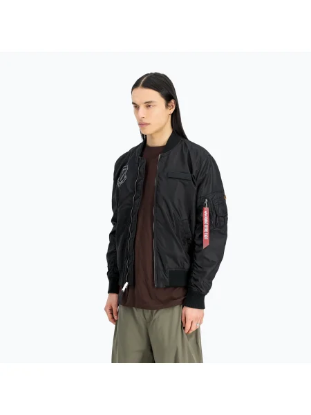 Geacă pentru bărbați Alpha Industries TT Flying Tigers black negru