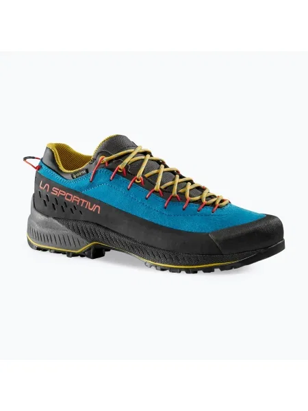 La Sportiva Evo GTX tropic blue/bamboo férfi megközelítő cipő Evo GTX kék