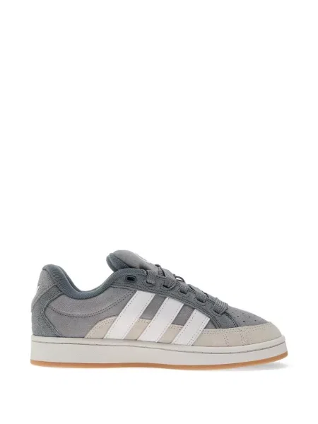Sneakerși Adidas alergare din piele de căprioară cu model floral negru