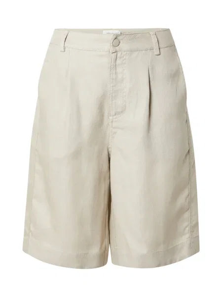 Copenhagen Muse Plisované nohavice NATULI sivobéžová