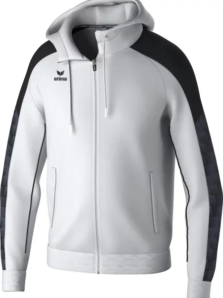 Bluza dresowa z kapturem Erima Evo Star biała