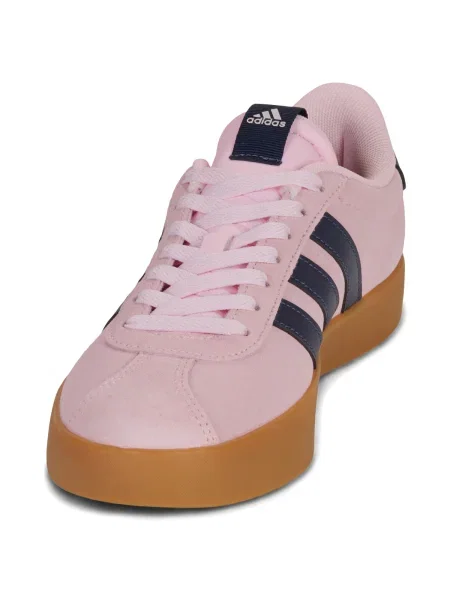 ADIDAS SPORTSWEAR Rövid szárú sportcipők VL Court / fekete rózsaszín
