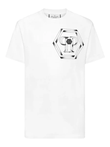 Tricou Philipp Plein alb