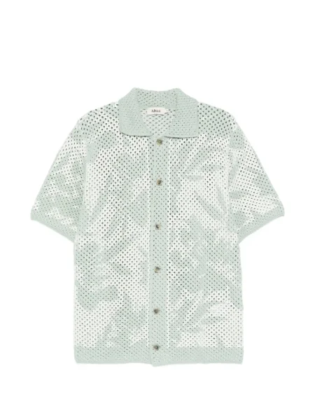 Krótka koszula Altea z nadrukiem zielona