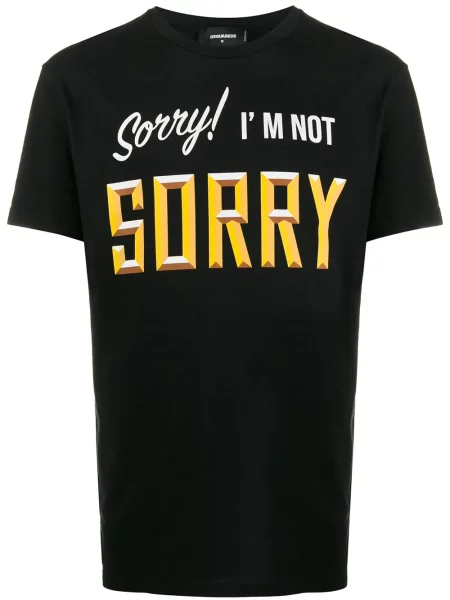 Tricou Dsquared2 cu imagine negru