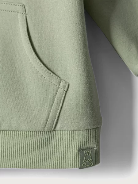 United Colors of Benetton кофта з капюшоном для немовлят з бавовною
