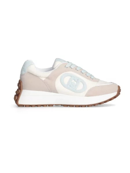 Sneakersy Liu Jo skórzane beżowe