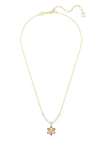 Pandantiv Swarovski cu perle cu model floral
