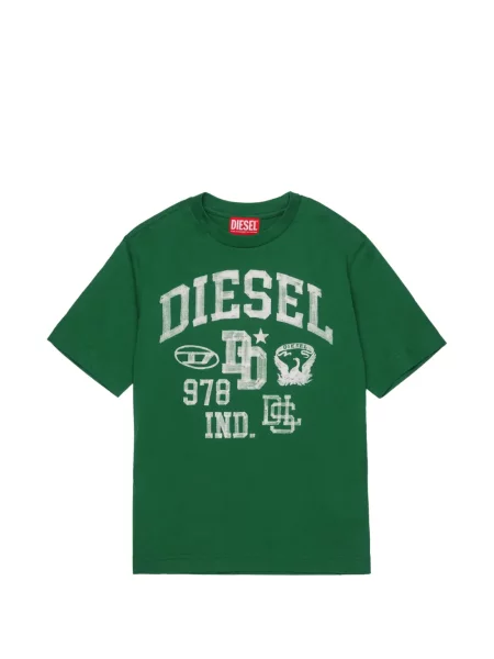 Dětské tričko Diesel zelené