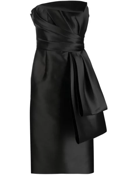 Rochie midi Alberta Ferretti cu funde