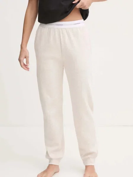 Calvin Klein Underwear Долнище на пижама бежов