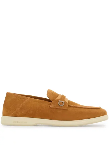 Pantofi loafer Ferragamo din piele cu cataramă
