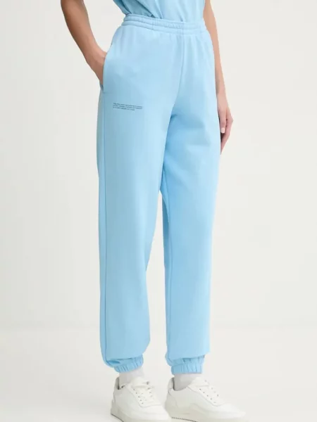 Спортивні штани Pangaia однотонні бірюзовий