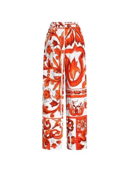 Pantaloni Dolce & Gabbana cu imagine alb
