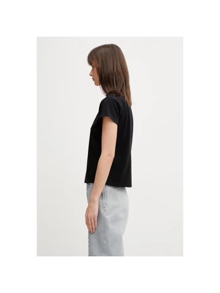 Koszulka Mm6 Maison Margiela czarna