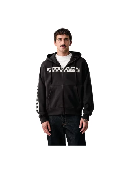 Bluza rozpinana Vans czarna