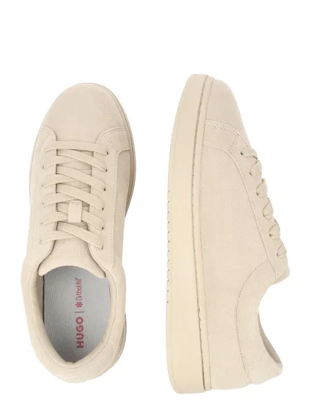 HUGO Sneakersy Neston Tenn béžová